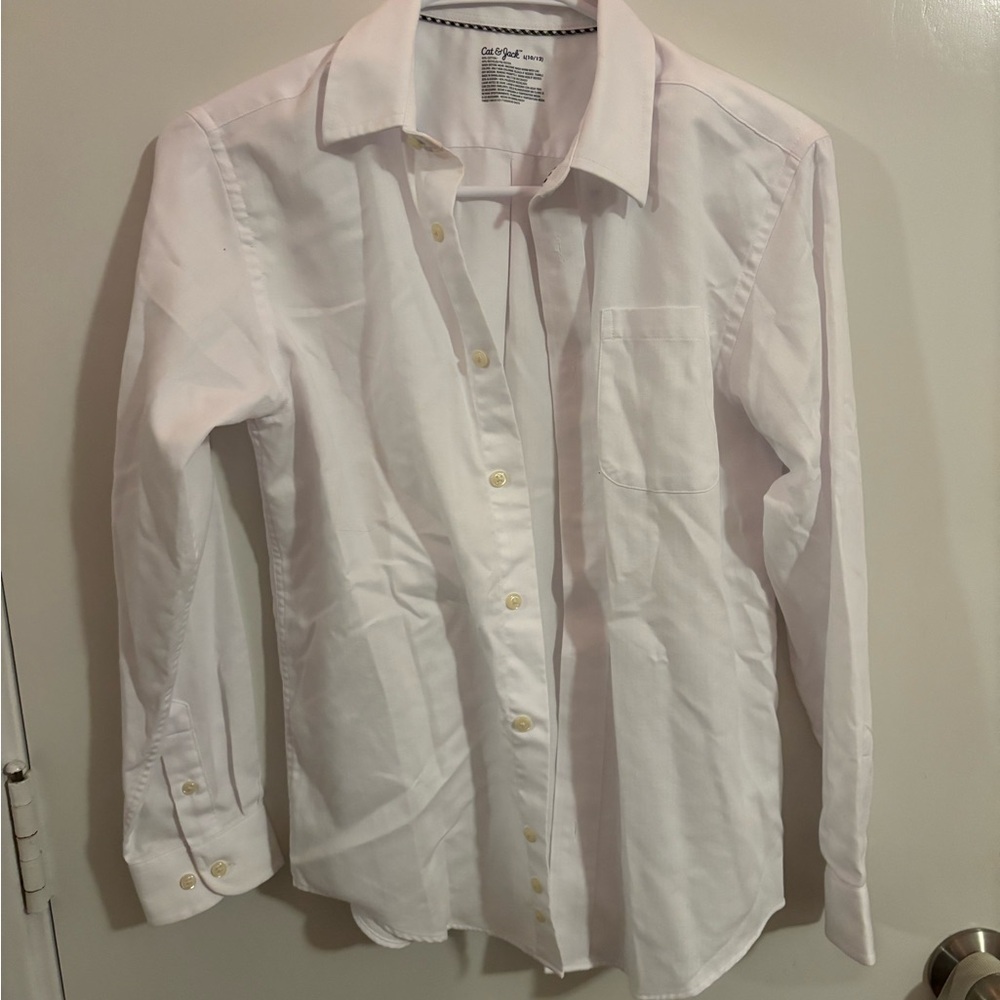 White Button-Up Shirt